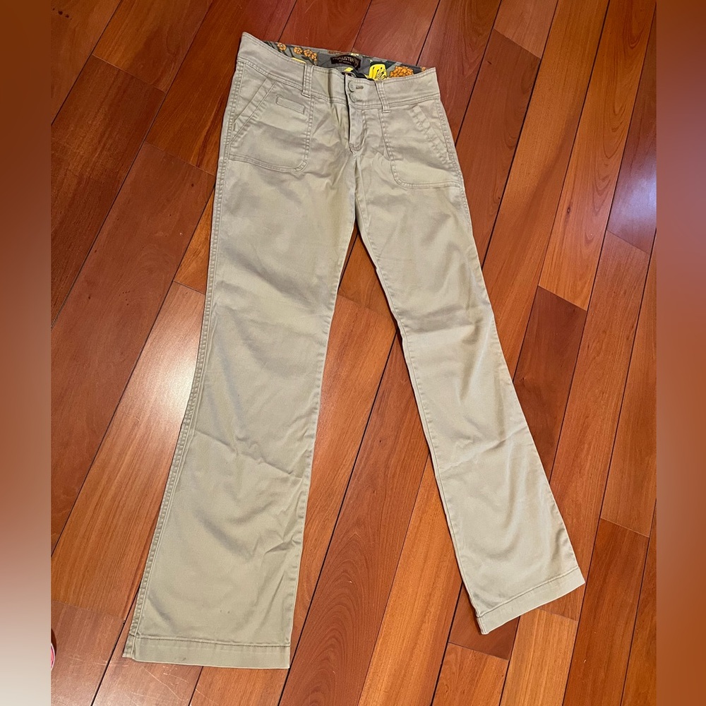 HOLLISTER Women’s Juniors stretch beige jeans (Sz.5L)